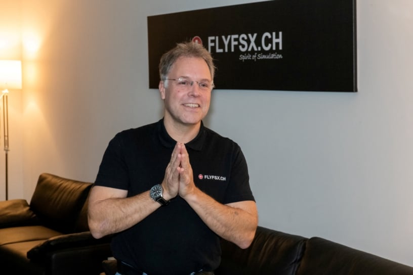 FLYFSX - Flugsimulator - Flight Simulator -  Rüchligweg 55 - 4125 Riehen - Basel - Baden - Aarau - Zürich - Schweiz - Lörrach - Freiburg - Deutschland. 