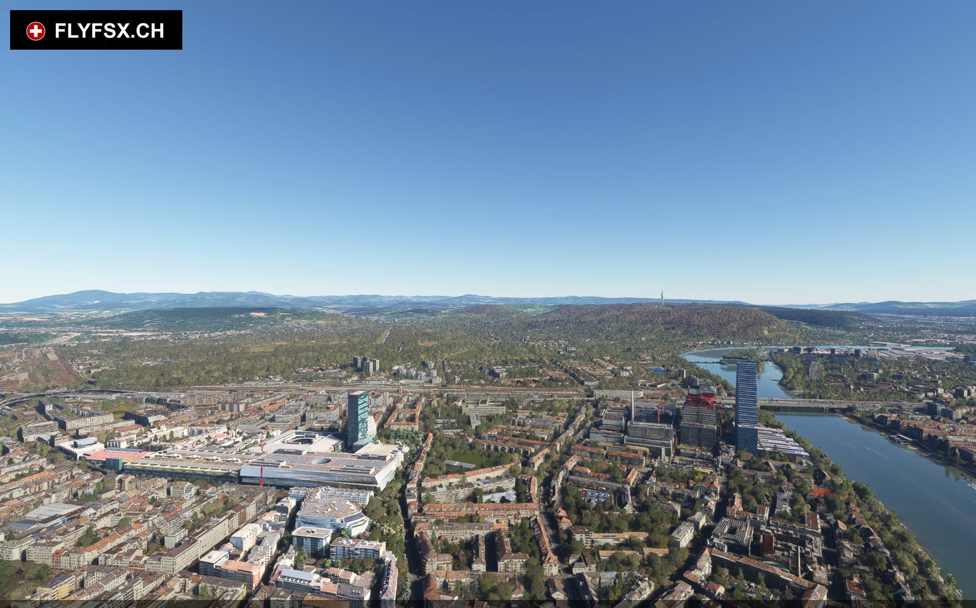 FLYFSX - Flugsimulator - Flight Simulator -  Rüchligweg 55 - 4125 Riehen - Basel - Baden - Aarau - Zürich - Schweiz - Lörrach - Freiburg - Deutschland. 