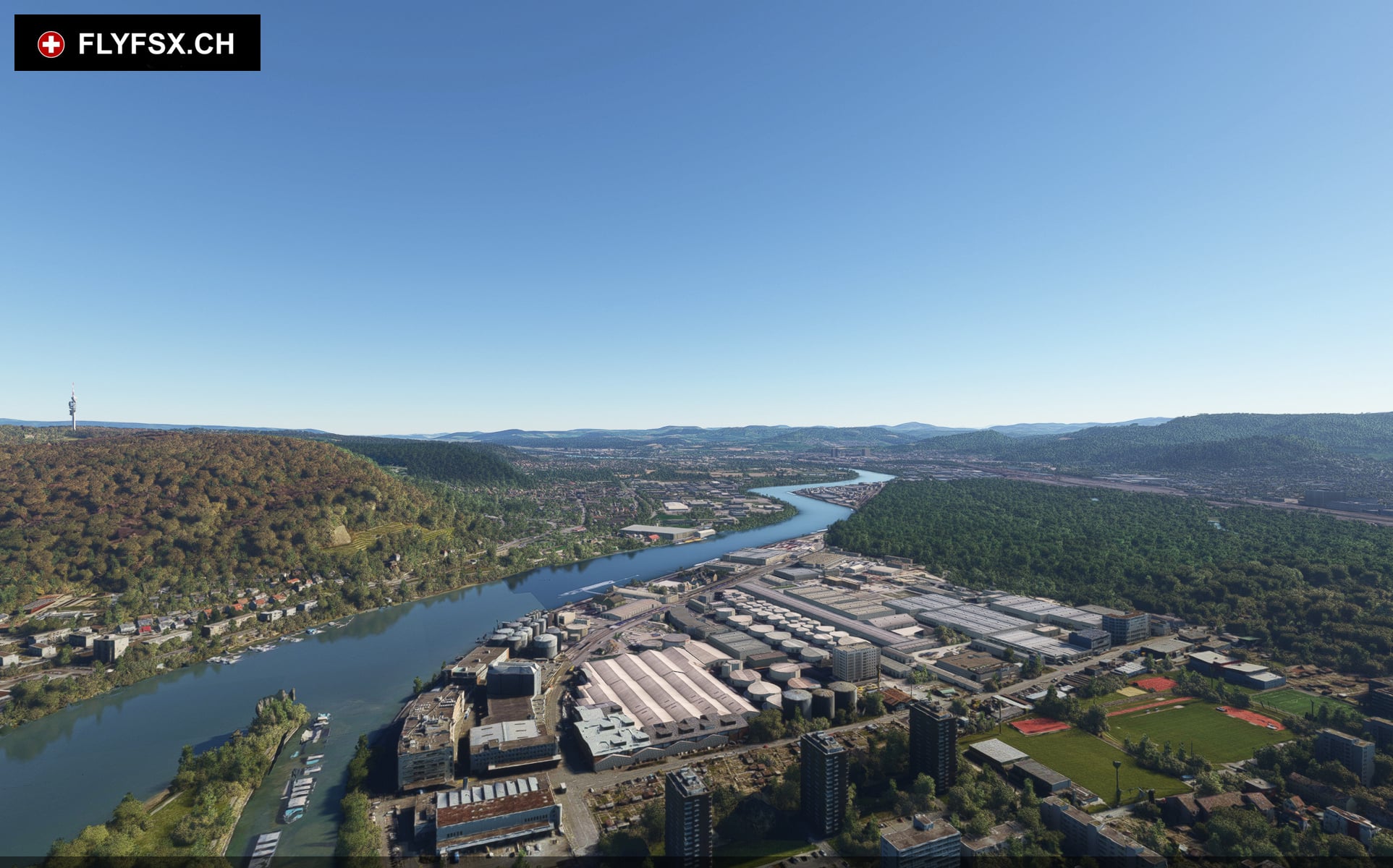 FLYFSX - Flugsimulator - Flight Simulator -  Rüchligweg 55 - 4125 Riehen - Basel - Baden - Aarau - Zürich - Schweiz - Lörrach - Freiburg - Deutschland. 